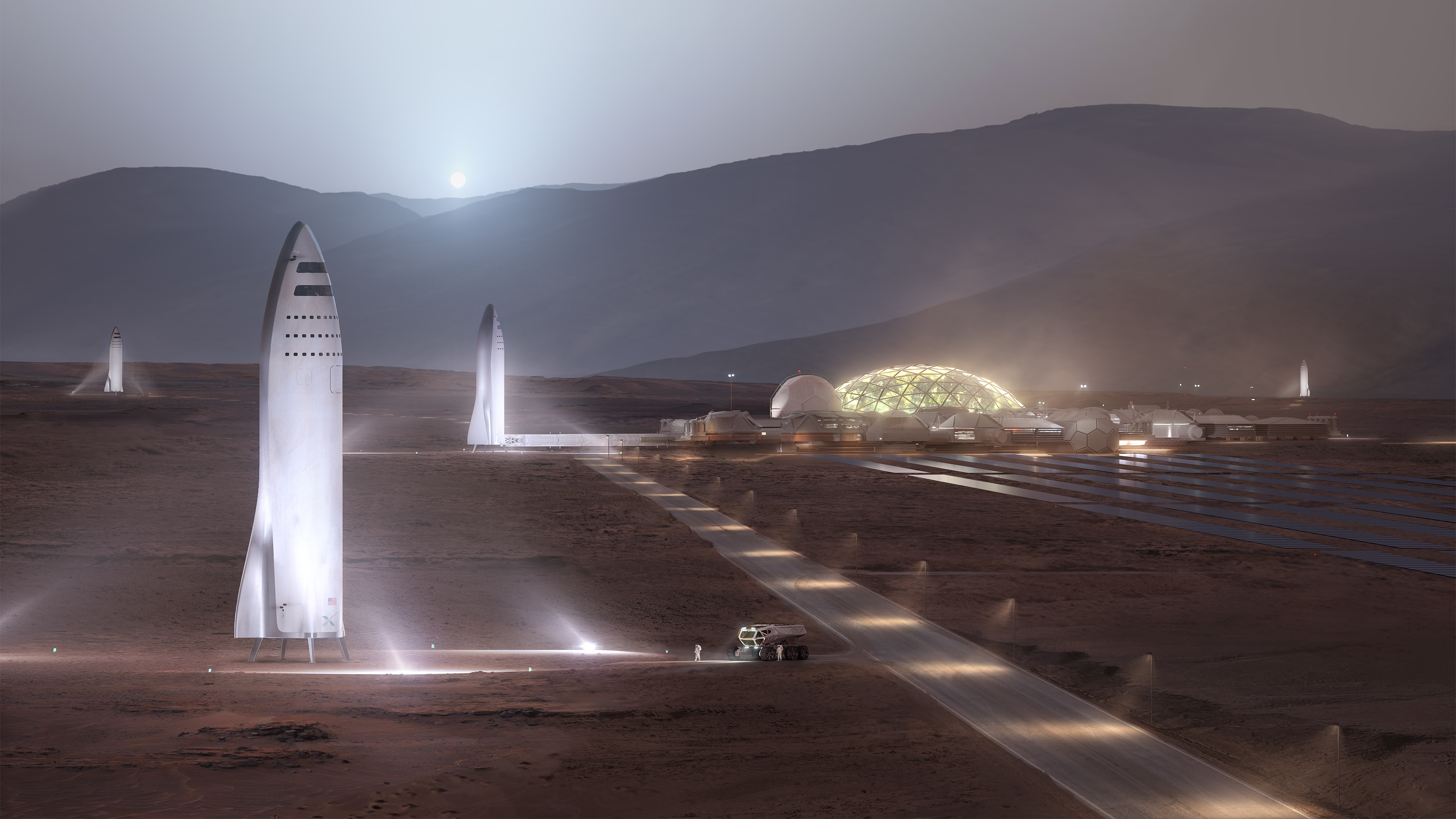 How Long Will It Take to Build a Research Base on Mars?